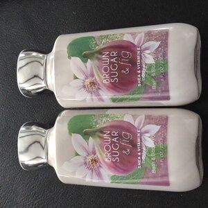 Body lotion from Bath and body works
